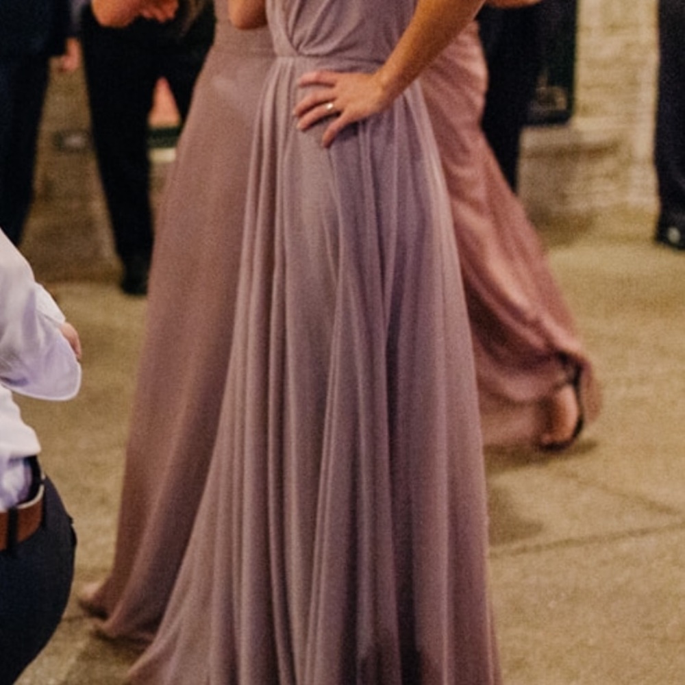 Azazie Darcy Bridesmaid dress - Dusk - Picture 4 of 4